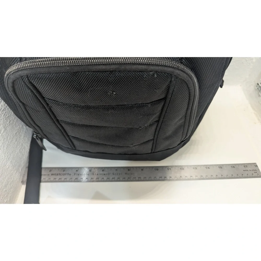 Perry Ellis Backpack Men's Designer Business Laptop  Tablet Multi Pocket